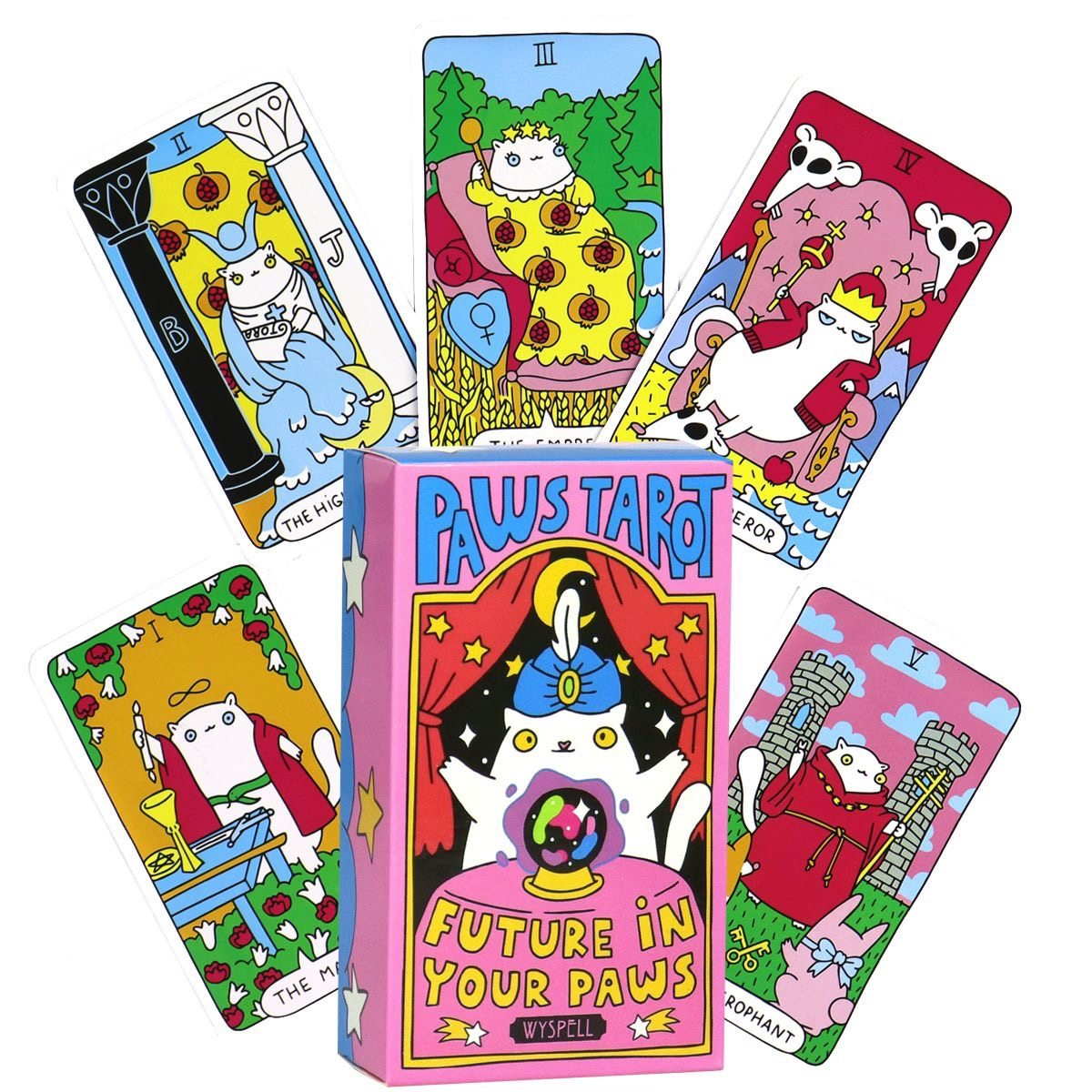 Cat Tarot Deck – Charming Feline Oracle Cat Tarot Deck – Charming Feline Oracle
