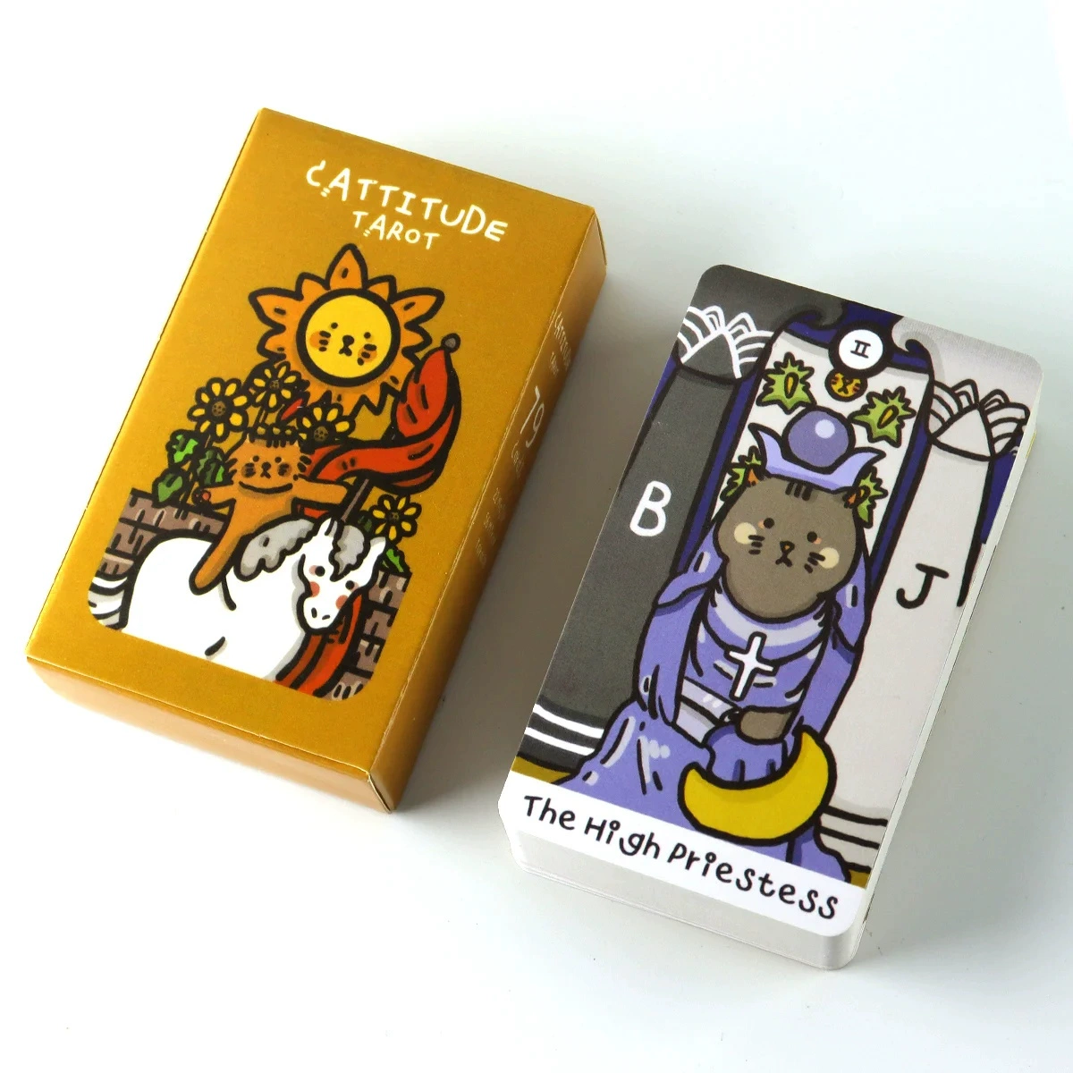 Cat Tarot Deck – Intuitive Feline Guidance – 2 Cat Tarot Deck – Intuitive Feline Guidance - 2