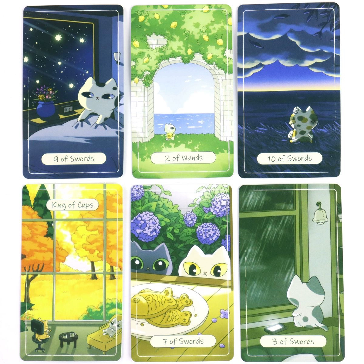 Cat Tarot Deck – Intuitive Feline Guidance – 7 Cat Tarot Deck – Intuitive Feline Guidance - 7