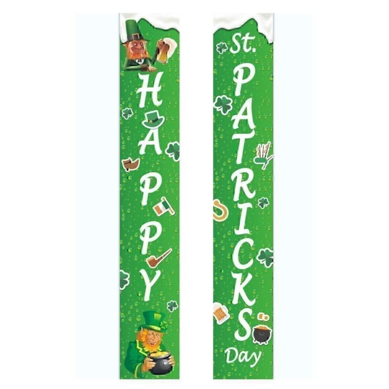 Shamrock Door Decor – Festive Irish Charm Shamrock Door Decor – Festive Irish Charm