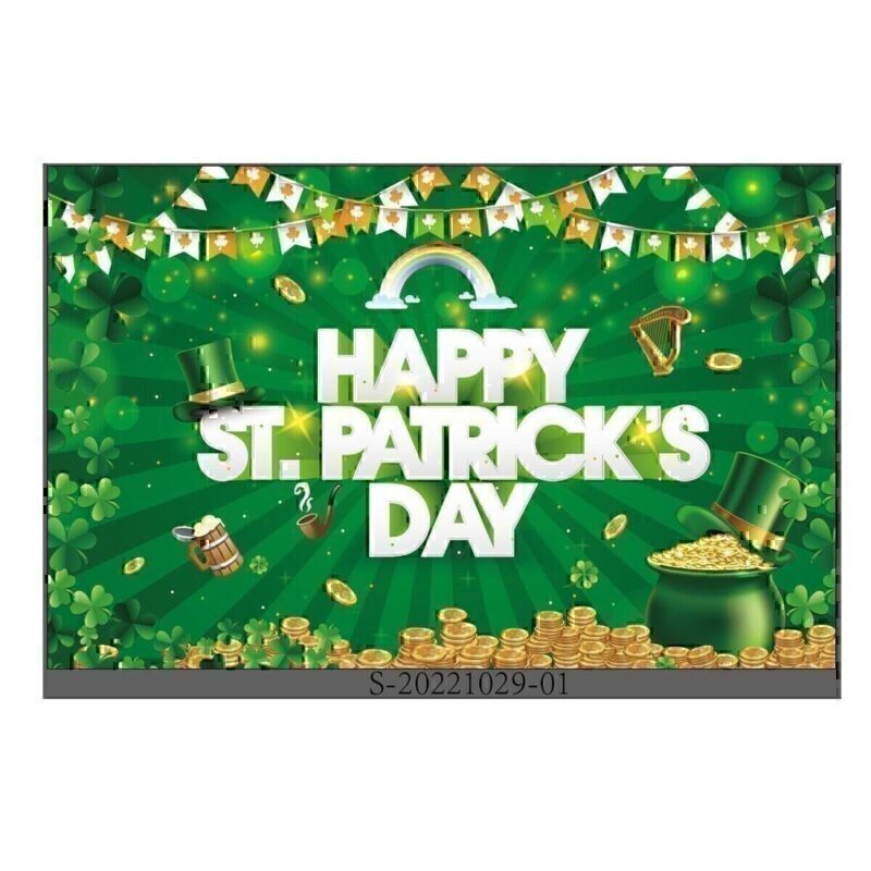 Irish Festival Poster – Large Lucky Clover Irish Festival Poster – Large Lucky Clover