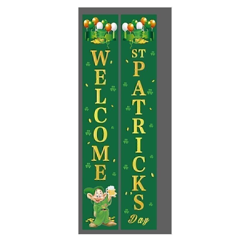 Shamrock Party Banners – Festive Irish Luck