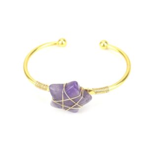 Amethyst Bracelet – Elegant Purple Calm