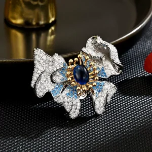 Zircon Butterfly Brooch – Elegant And Timeless