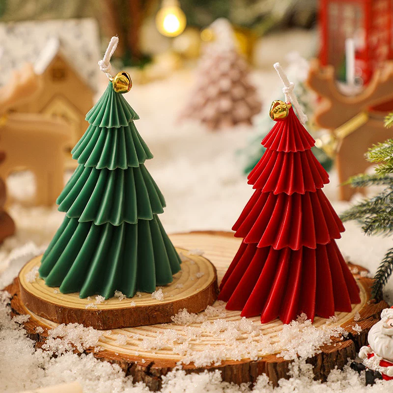 Christmas Tree Candle – Festive Home Ambiance – 4 Christmas Tree Candle – Festive Home Ambiance - 4