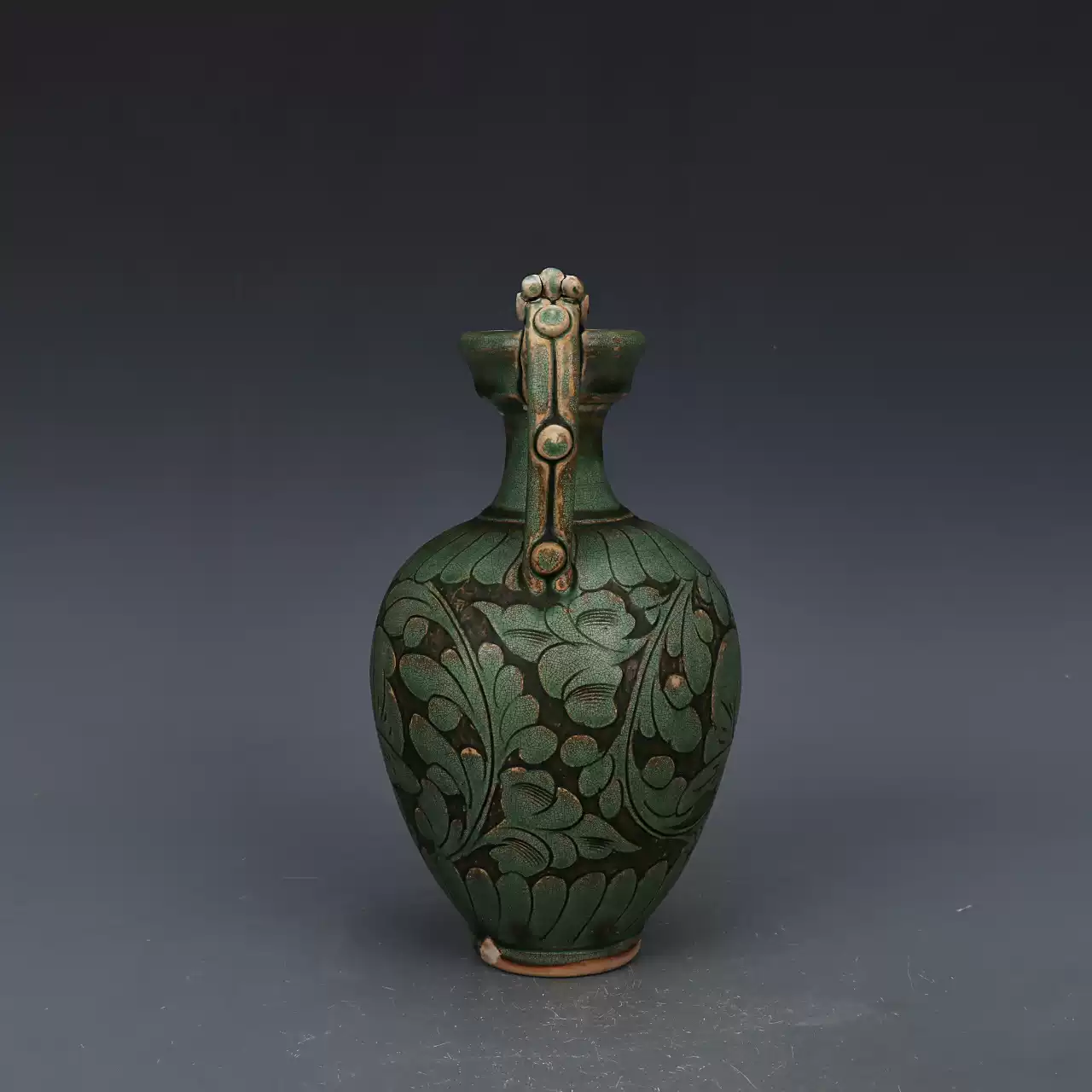 Cizhou Style Vase – Ancient Green Dragon - 4
