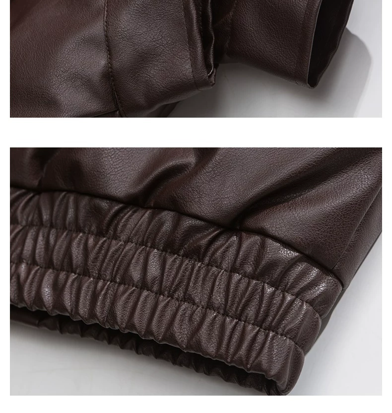 Chic Retro PU Leather Jacket: 1 Cool Style for Him & Her! - 9