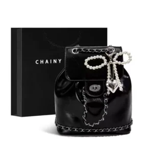 Chain Backpack – Chic Korean Style