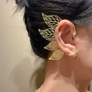 Leaf Ear Cuffs – Whimsical Woodland Charm