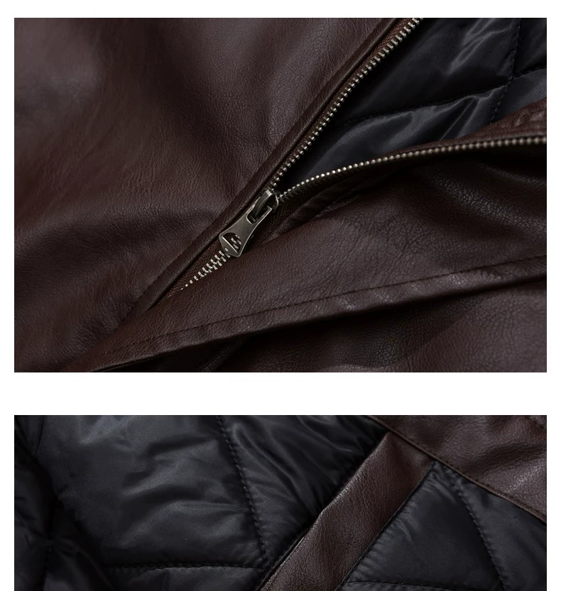 Chic Retro PU Leather Jacket: 1 Cool Style for Him & Her! - 10