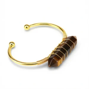 Tiger's Eye Bracelet – Boho Strength, Natural Vigor