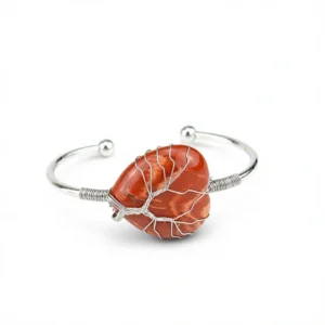 Red Agate Bracelet – Fiery Passion