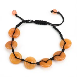 Zen Weave Bracelet: 12g Golden Sunshine Charm