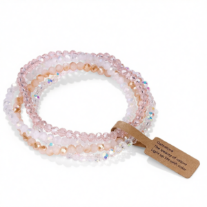 Gemstone Crystal Bracelets – Effortless Style
