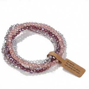 Gemstone Bracelet Set – Chic Radiant Style