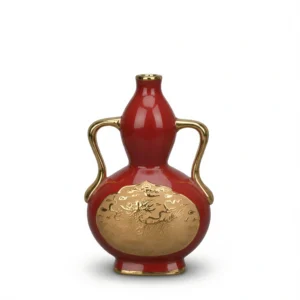 Xuande Vase – Imperial Red Elegance