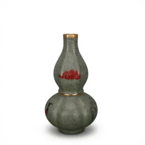 ru kiln vase – exquisite phoenix detail