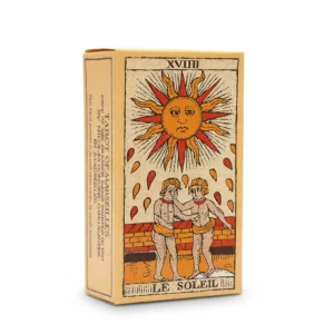 Mystical Tarot Cards: 78 Enchanting French Deck for Insightful Readings white background