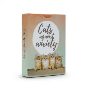 Anxiety Relief Cards – Gentle Cat Support white background