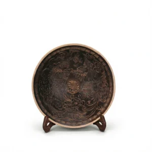 Stunning Song Ding Ware Bowl: Exquisite Dragon & Phoenix Decor
