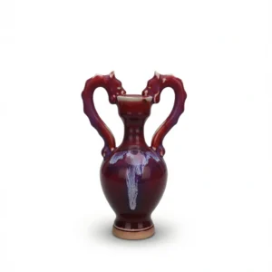 Jun Ware Pot – Captivating Dragon Artistry