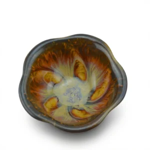 Sand Gold Tea Cup – Exquisite Ceramic Artistry