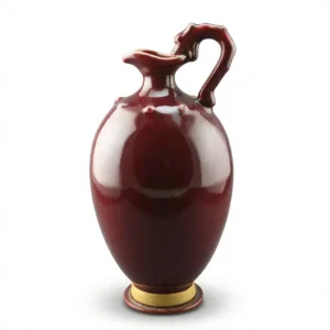 Jun Kiln Vase – Dragon Handle Artistry