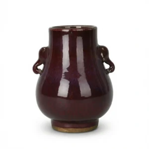 Jihong Ginger Jar – Elegant Red Glaze