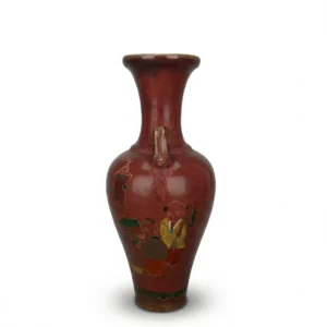 Stunning Rose Red Beauty Vase: Antique Chinese Porcelain Masterpiece