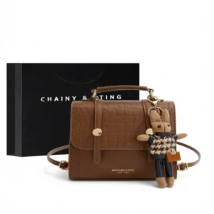 French Mini Backpack – Chic Commuter Style - 1