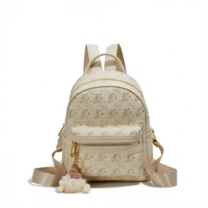Charming Bear Backpack: 2026 Chic Commute & Travel Bag - 1