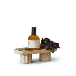 Italian Marble Tray – Natural Luxury Accent - Marble fruit plate: 25cm*12cm*8cm