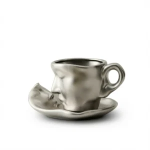Stunning 1 Ceramic Kissing Face Coffee Cup - Perfect Gift!