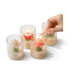 Tulip Bouquet Candle – Romantic Ambiance Creator - 1