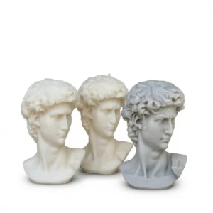 David Statue Candle – Elegant Home Fragrance