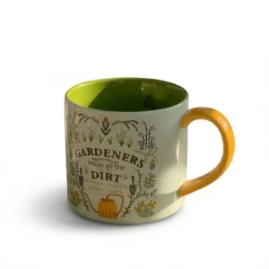 Ceramic Coffee Mug – Charming Morning Delight white background