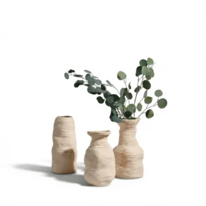 Wabi-Sabi Ceramic Vase – Timeless Imperfect Beauty