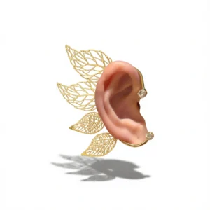 Leaf Ear Cuffs – Whimsical Woodland Charm