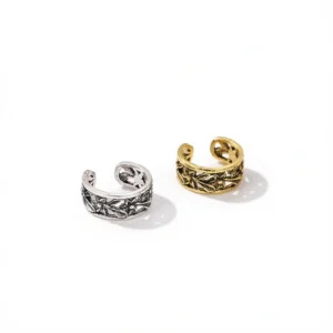 U-Shape Ear Cuffs – Retro Punk Style white background