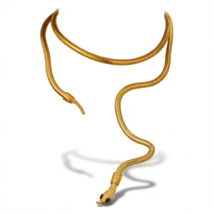 Stunning Snake Necklace for Her - 1 Dazzling Piece!