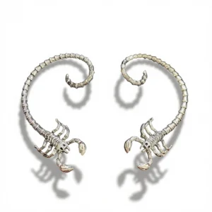 Scorpion Ear Cuff – Edgy Statement Piece white background