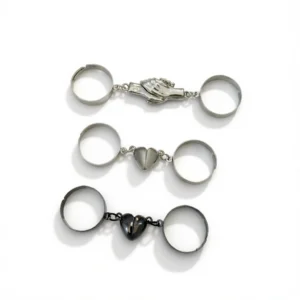 Magnetic Couple Rings – Lasting Love Connection