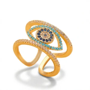 Evil Eye Ring – Protective Style, Effortless Charm