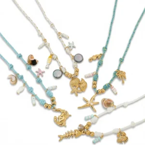 Starfish Shell Necklace – Effortless Coastal Charm