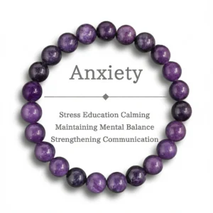 Purple Dragon Stone Bracelet – Calming Inner Peace