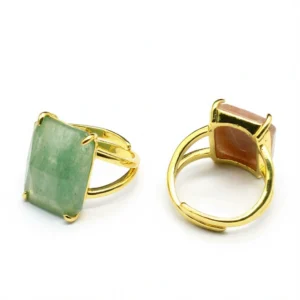 Adjustable Crystal Ring – Vibrant & Versatile white background