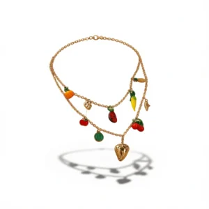 Fruit Pendant Necklace – Charming European Style