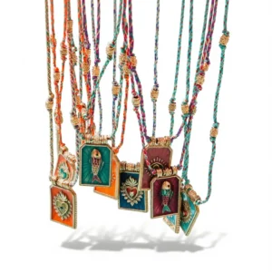 Tarot Pendant Necklace – Mystical Symbolism white background
