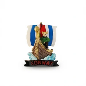 Amazing 3D Viking Ship Fridge Magnet - 1 Piece