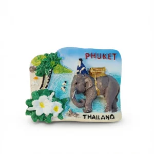 Phuket Elephant Magnet – Tropical Sea View
